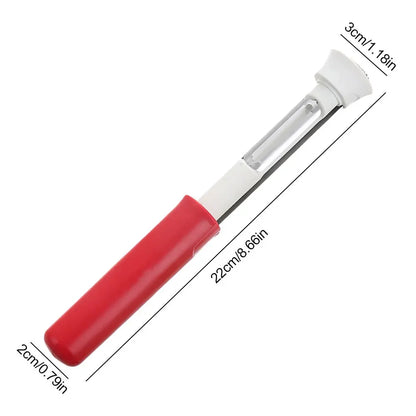 2 in 1 Apple Peeler Telescopic Stainless Steel Apple Core Remover Apple Coring Tool Apple Seed Remover Kitchen Gadgets Tool