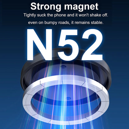 For Magsafe Magnetic Vacuum Car Phone Holder 360° Rotating Folding Intelligent Car Mount Mobile Phone Holder for Magsafe iPhone