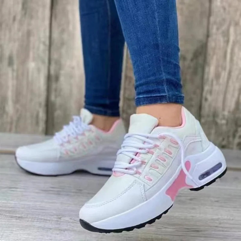 Fashion Woman Vulcanize Platform Casual Sneakers