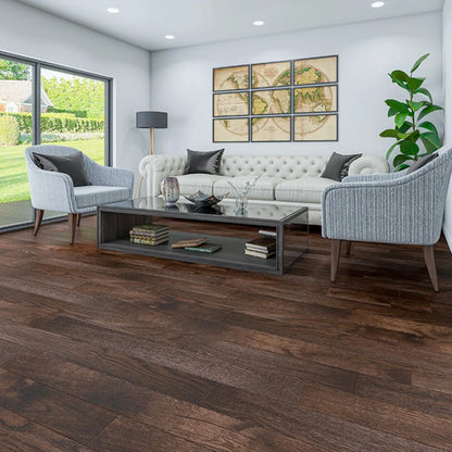 Livingandhome 36pcs Rustic Lifelike Wood Grain Self-adhesive PVC Flooring Laminate Flooring Planks for Home Decor