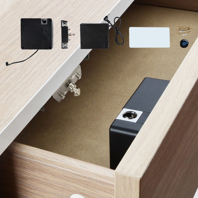 Invisible Sensor Induction Cabinet Lock RFID Card Smart Electronic Lock  Wardrobe Furniture
