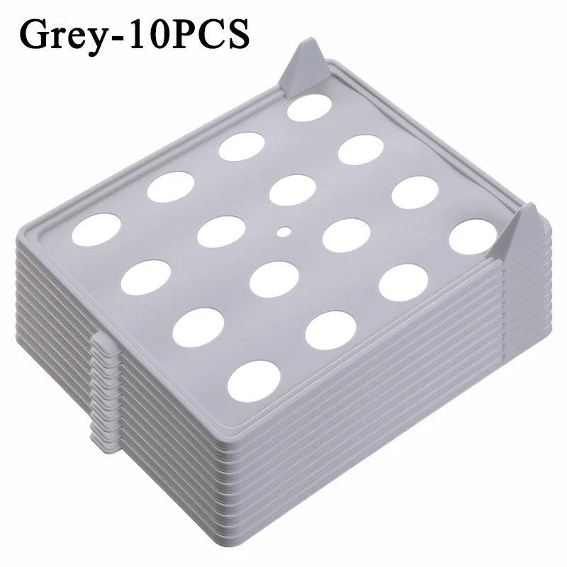 20PCS Shirt Storage Board Stackable T-shirt Organizer Folding Clothes Board Multifunctional Portable Clothes Storage with Handle