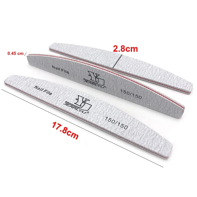 5Pcs Lot Nail File, Manicure Tool Set