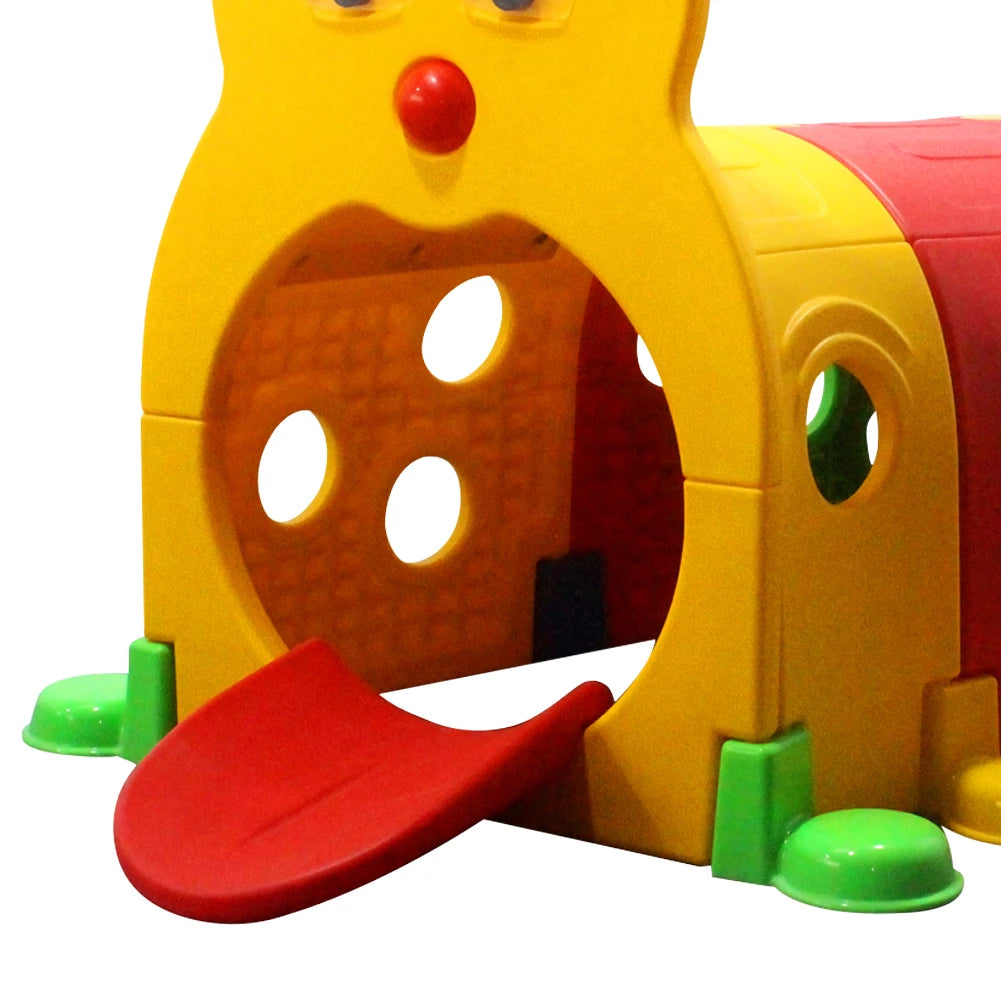 Caterpillar Crawl and Climb Tunnel for Kids Indoors Outdoors Use