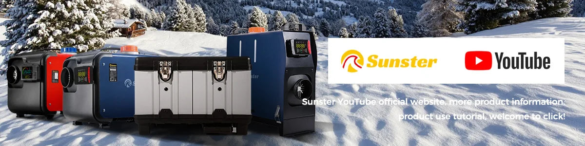 8KW 12V&24V portable Diesel Air Heater bluetooth App & Remote Control Ultra quiet Night Heater for RV car campervan tent home