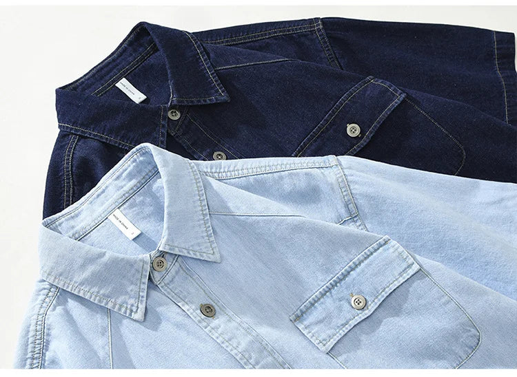 Short Sleeve Denim Shirts