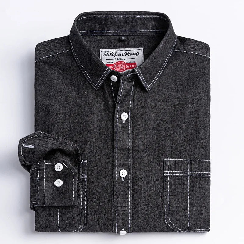 Classic Cotton Denim Shirts