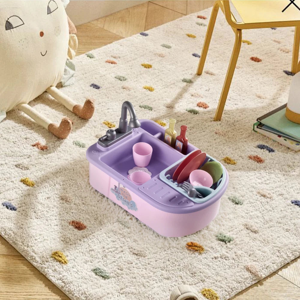 Electric Kitchen Sink Toy Set