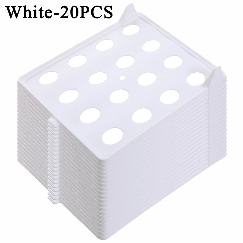 20PCS Shirt Storage Board Stackable T-shirt Organizer Folding Clothes Board Multifunctional Portable Clothes Storage with Handle