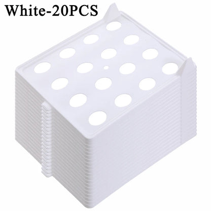 20PCS Shirt Storage Board Stackable T-shirt Organizer Folding Clothes Board Multifunctional Portable Clothes Storage with Handle