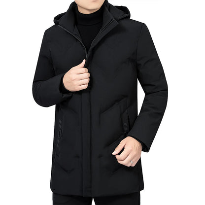 Hooded Long Coat Fleece