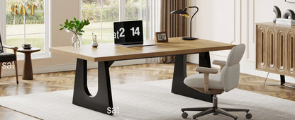 70.9-Inch Executive Desk Computer Office Desk Modern Simple Desk with Large Desktop for Home Office Study