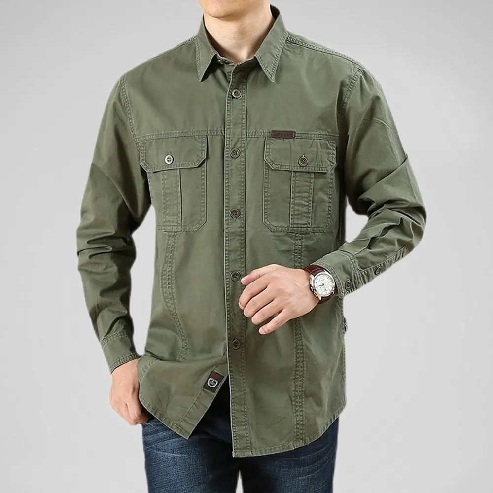 Pure Cotton Men's Shirt