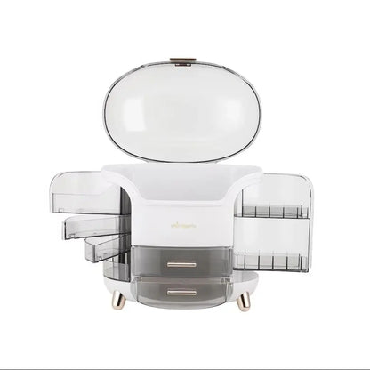 Large Makeup Storage Box Organizer with Drawers