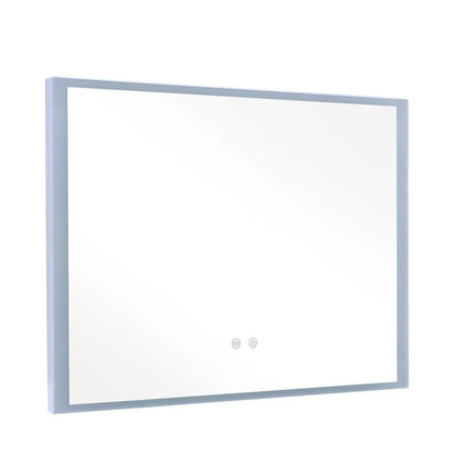 Frameless Anti-Fog Dimmable LED Wall Mirror