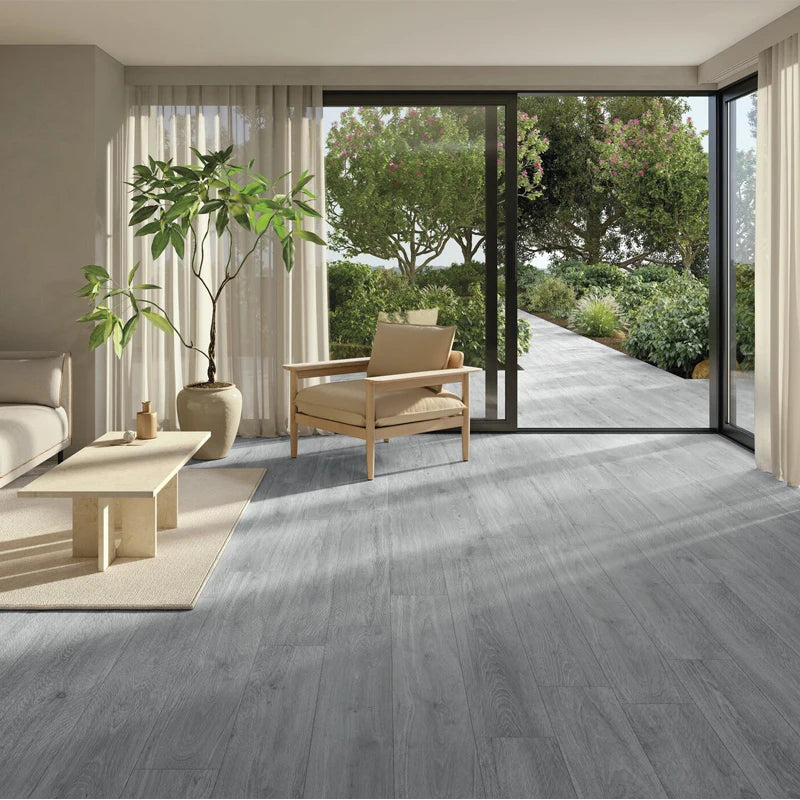 Livingandhome 36pcs Rustic Lifelike Wood Grain Self-adhesive PVC Flooring Laminate Flooring Planks for Home Decor