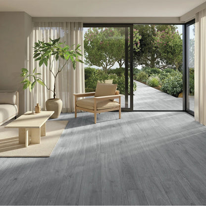 Livingandhome 36pcs Rustic Lifelike Wood Grain Self-adhesive PVC Flooring Laminate Flooring Planks for Home Decor