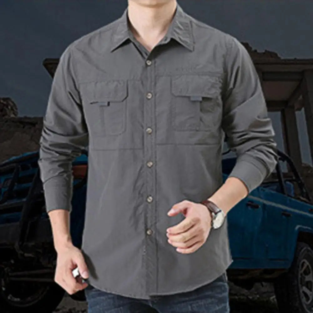 Outdoor Summer Shirts Men