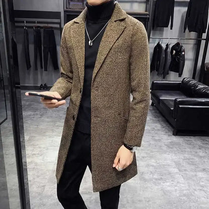 Korean Style Slimming Long Coat