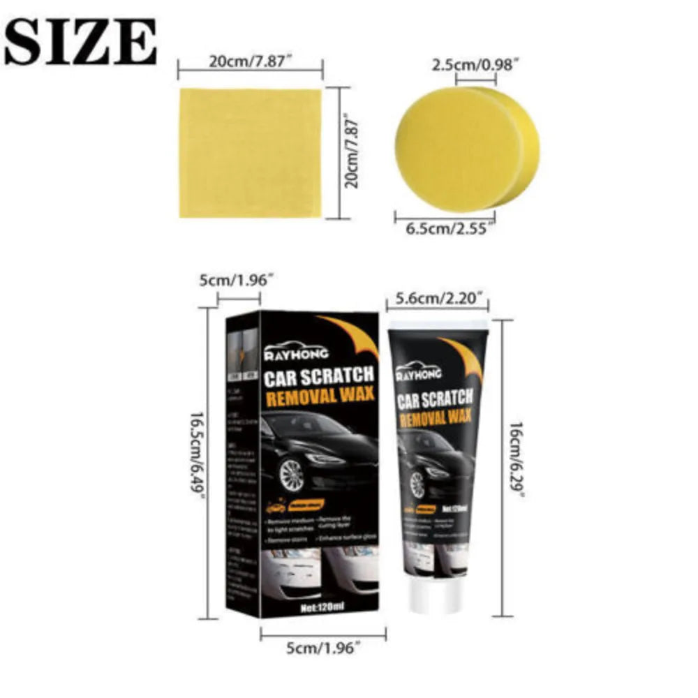 Professional Car Repair Scratch Silicone Free Remover Paste UK