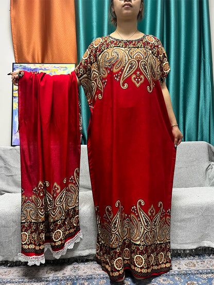 Abayas, Dresses With Scarf