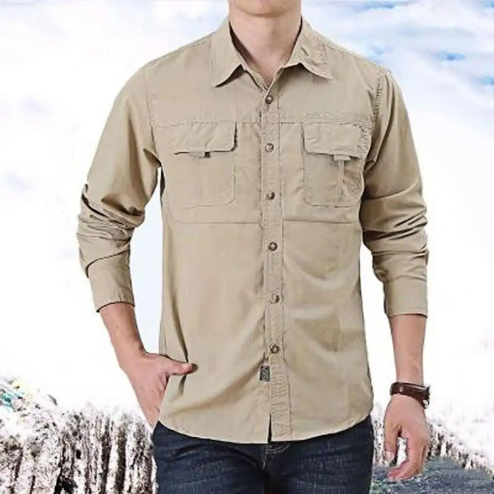 Outdoor Summer Shirts Men