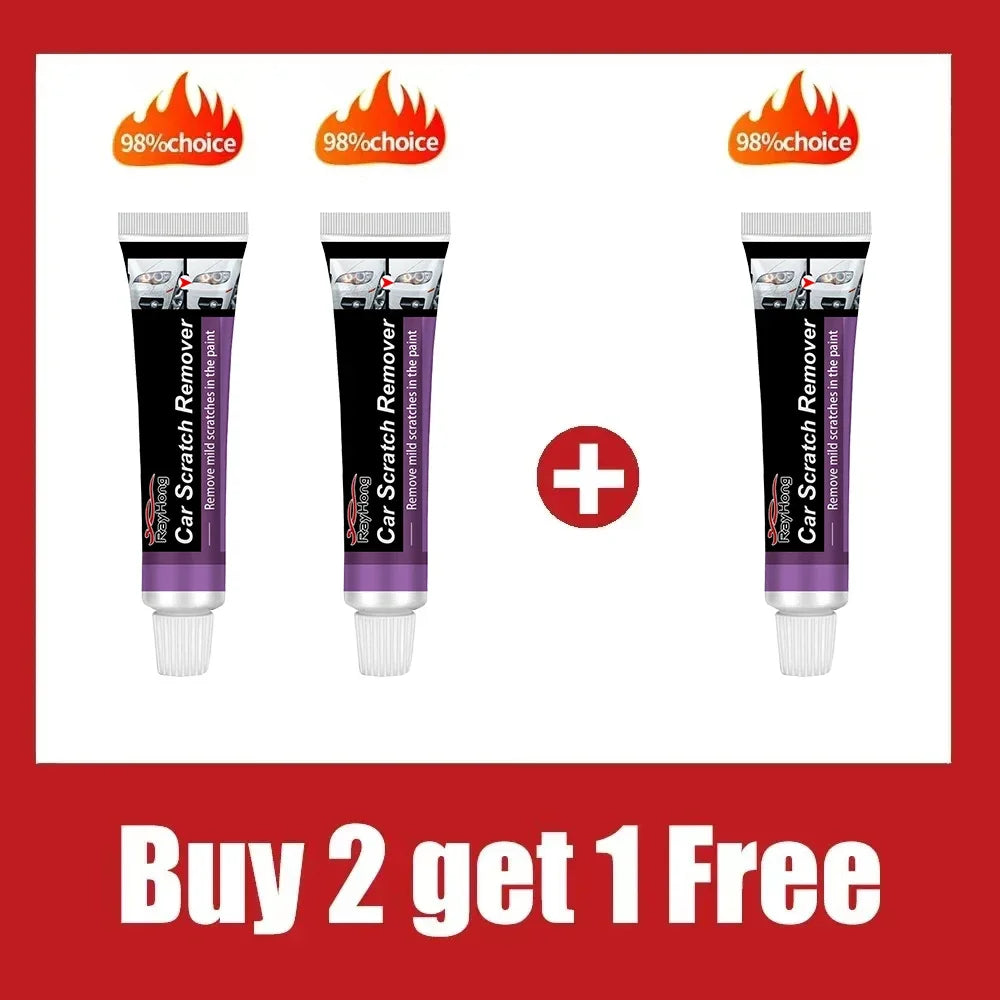 Car Scratch Remover Polishing Paste With Sponge Car Body Paint Care Remove Scratch Repair Broken Paint Smooth