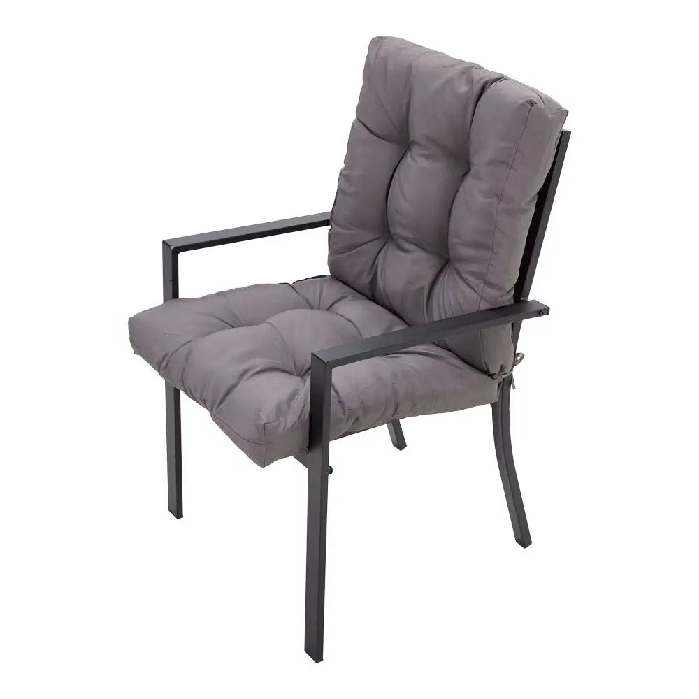 Garden Chair Seat pad Cushion Outdoor Bench Cushion for Indoor Outdoor,Dark Grey
