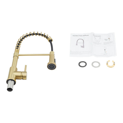 43cm Commercial Swivel Pulldown Kitchen Faucet