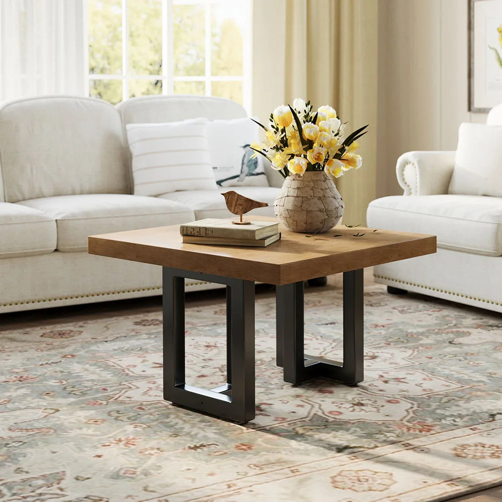 Livingandhome Height Metal Table Legs Furniture Accessories Anti-slip Black Iron Table Leg Round Metal Table Legs