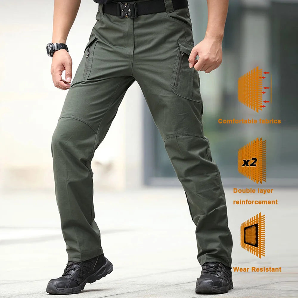 Men's Cargo Pants Classic Outdoor Hiking Trekking Pants Camouflage Military Style