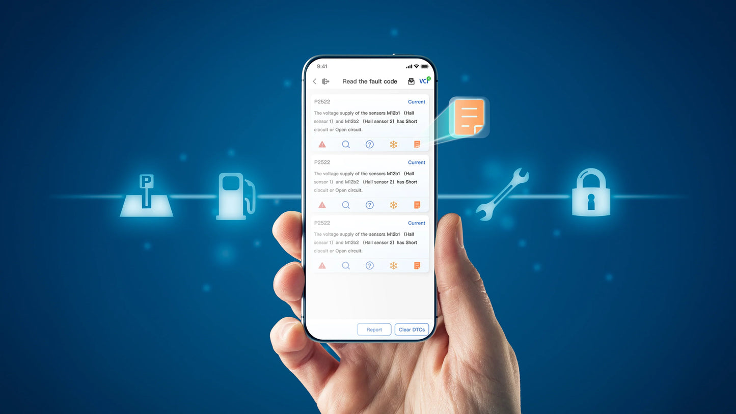 TOPDON TopScan Lite Scanner Smart Diagnostic Tool DTC Repair Guide Bluetooth OBD2 code reader