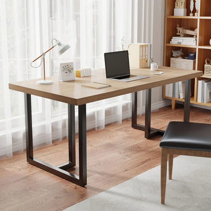 Livingandhome Height Metal Table Legs Furniture Accessories Anti-slip Black Iron Table Leg Round Metal Table Legs