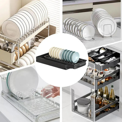 Pull Out Cabinet Drawers Large Capacity Portable Cabinet Drawers Cabinet Organizer Storage Shelf For Kitchen Pantry Bathroom