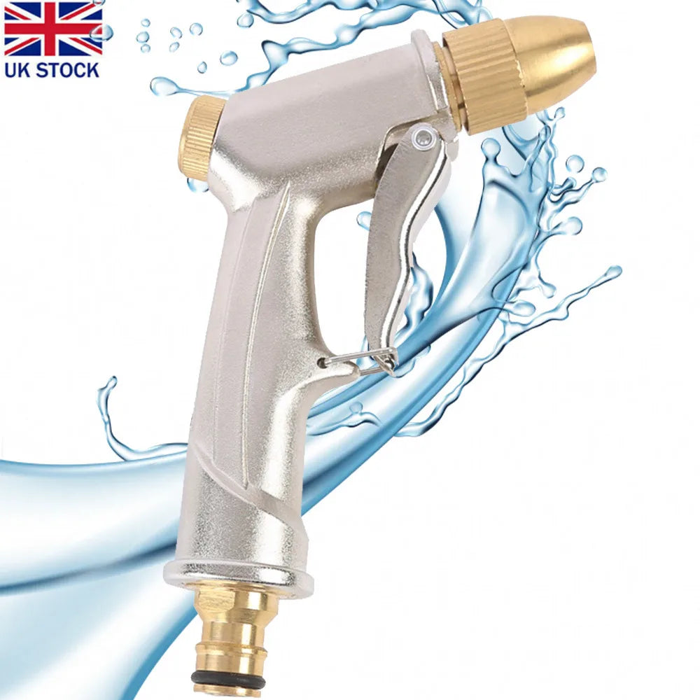 High Pressure metal Garden Water Spray Gardening Sprayer Water Hose Jet Household Lawn Car Washing Guns Yard Watering Sprinkle