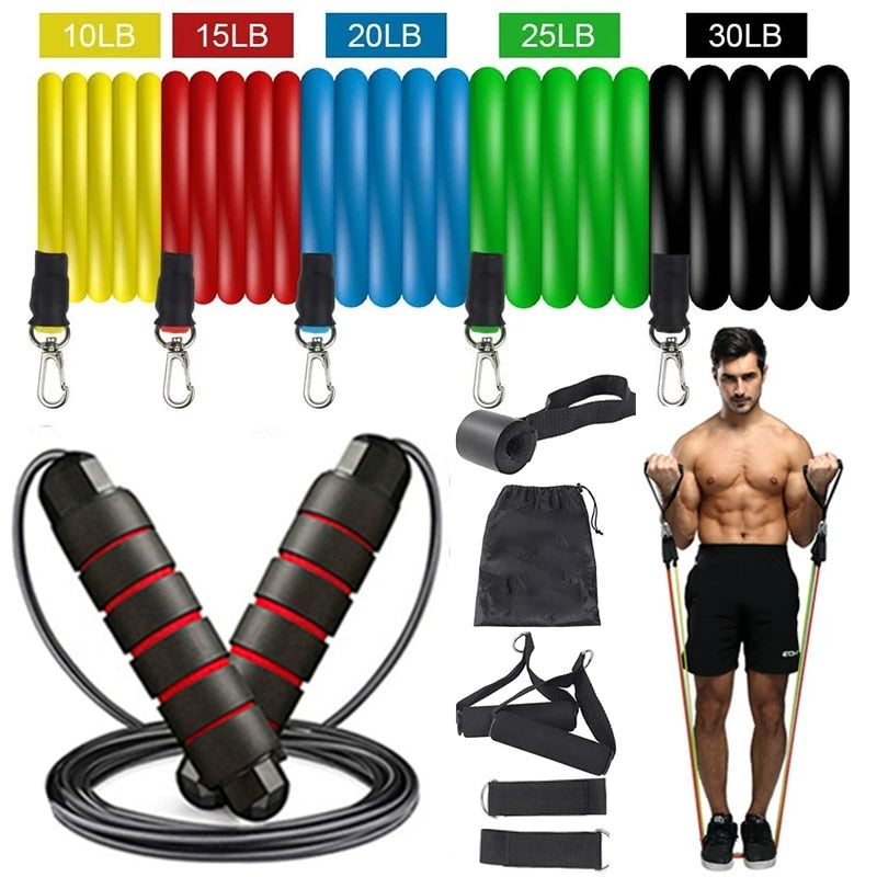 Resistance Bands Set Exercise Bands Home Workouts