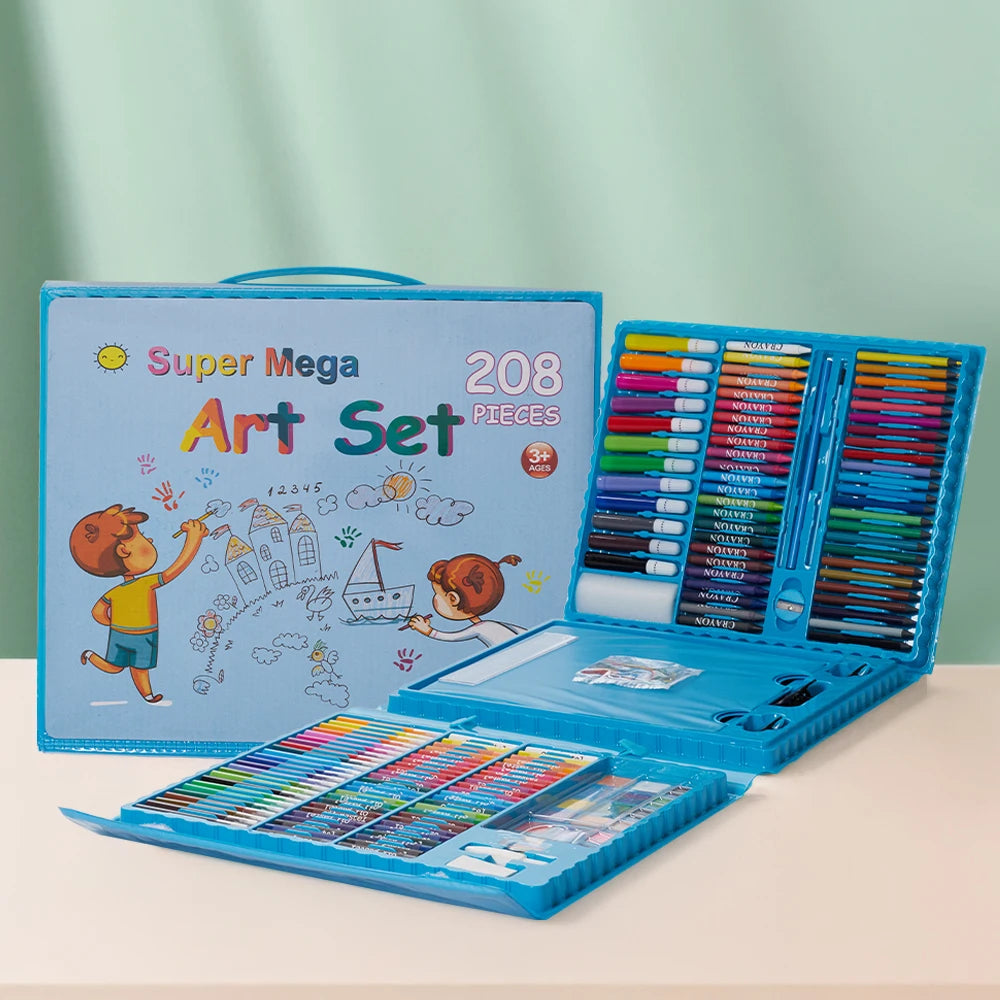 Portable Art Set Drawing Painting Art Supplies for Kids