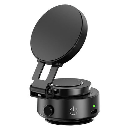 For Magsafe Magnetic Vacuum Car Phone Holder 360° Rotating Folding Intelligent Car Mount Mobile Phone Holder for Magsafe iPhone