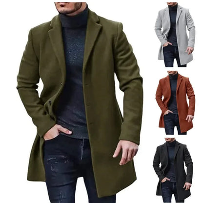 Woolen Long Coat