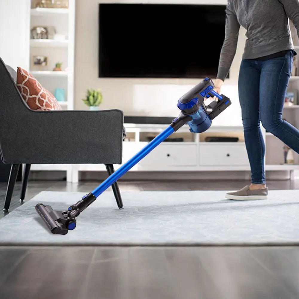 Livingandhome 110W Cordless Handheld Vacuum Cleaner with Automatic Shut-off Function