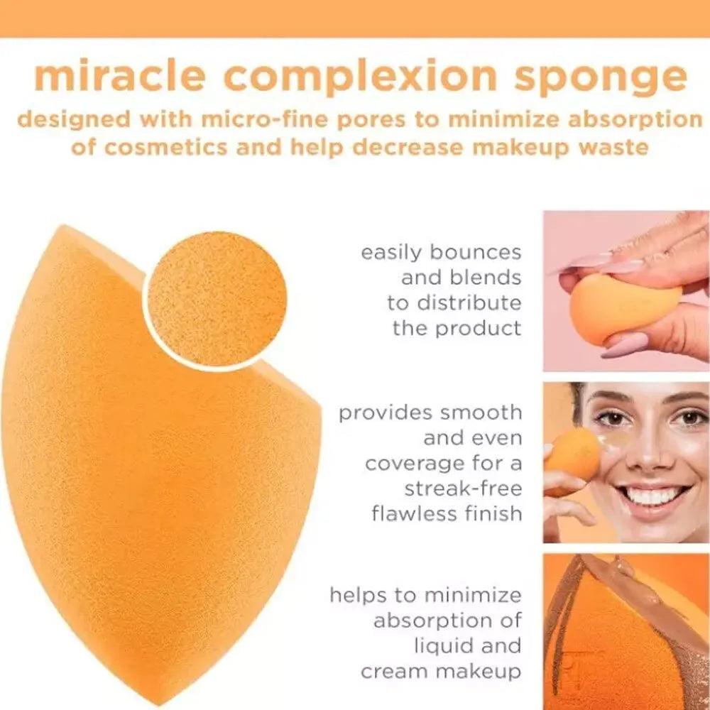 Makeup Brushes Set Foundation Smooth Blender Sponges Puff