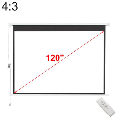 3D HD Home Theater Electric Motorised Projector Screen