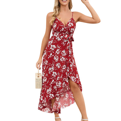 Sweet Floral Printed Dress For Women