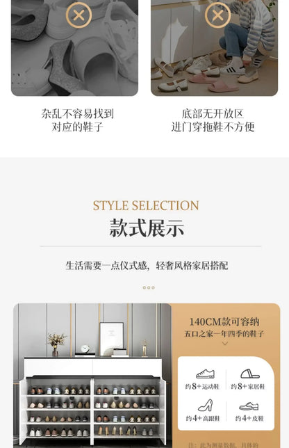 Pull Out Shoe Rack Entryway Organizer Cabinet Multi Layer Shoe Rack Large Space Saving Zapatera Furniture For Entrance Hall