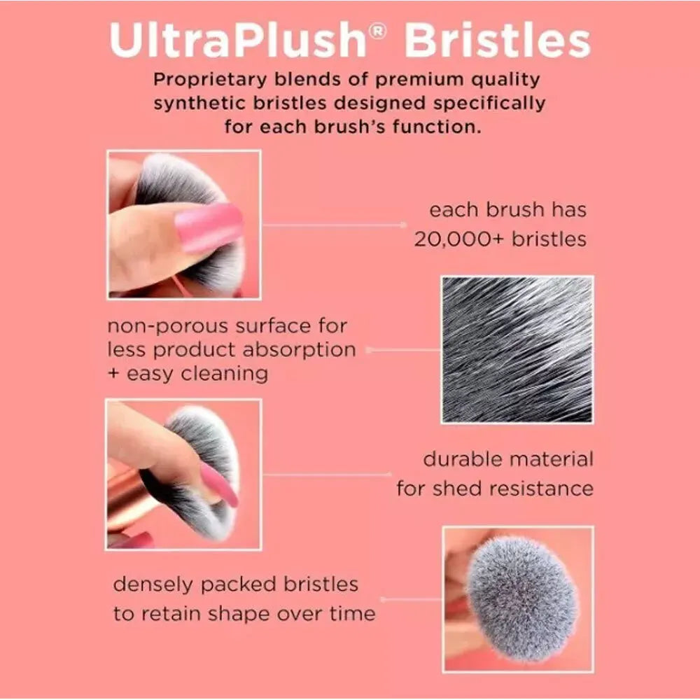 Makeup Brushes Set Foundation Smooth Blender Sponges Puff