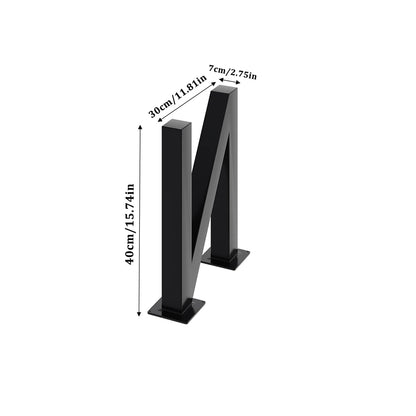 Livingandhome Height Metal Table Legs Furniture Accessories Anti-slip Black Iron Table Leg Round Metal Table Legs