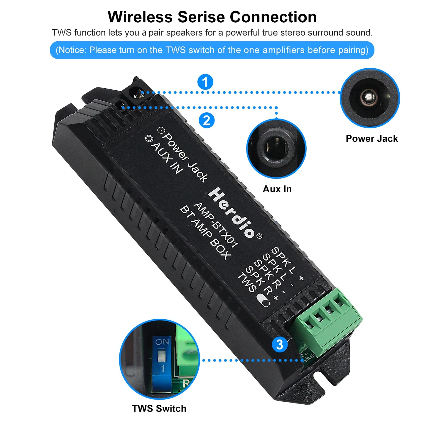 Herdio 4 Inch Flush Mount Two-way Stereo Ceiling Bluetooth Speaker For Indoor And Outdoor Placement In Bathroom Kitchen Bedroom