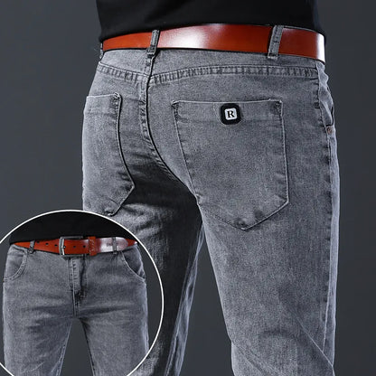 Jeans Men Korean Style Straight