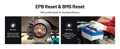 TOPDON Carpal OBD2 Scanner for Car All System Diagnostic Tool Vehicle Health Check Smog Check Battery Test IOS Android  BT 5.0