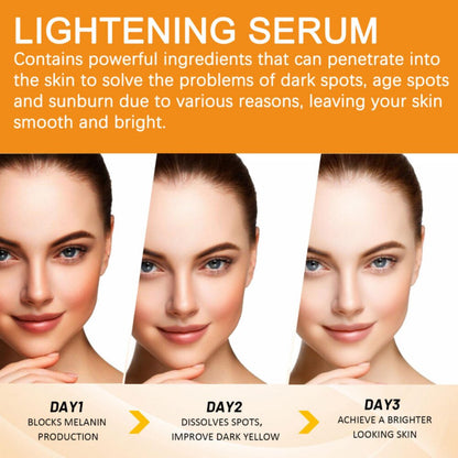 Vitamin C Serum for Face Whitening Facial Serum Hyaluronic Acid Dark Spot Remover Korean Skincare